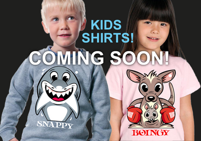 Kids shirts coming soon!