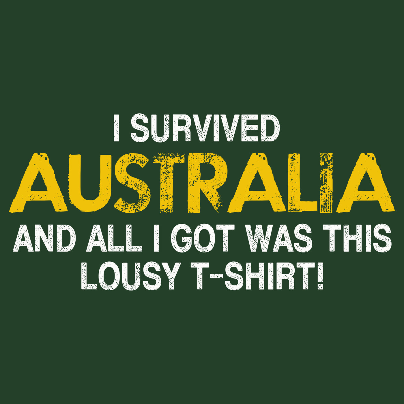 I Survived Australia - Fem