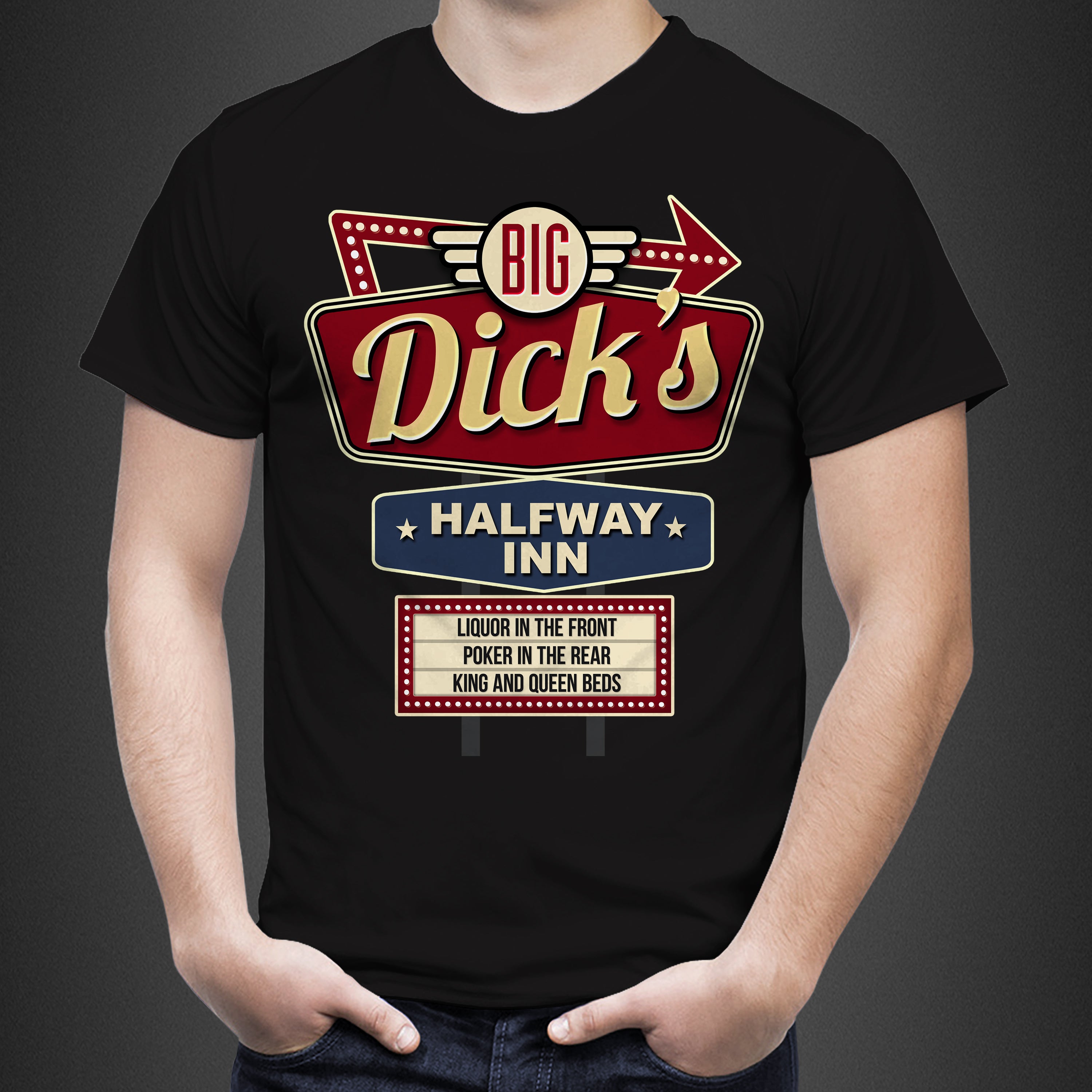 Big Dick's halfway inn. : r/funny