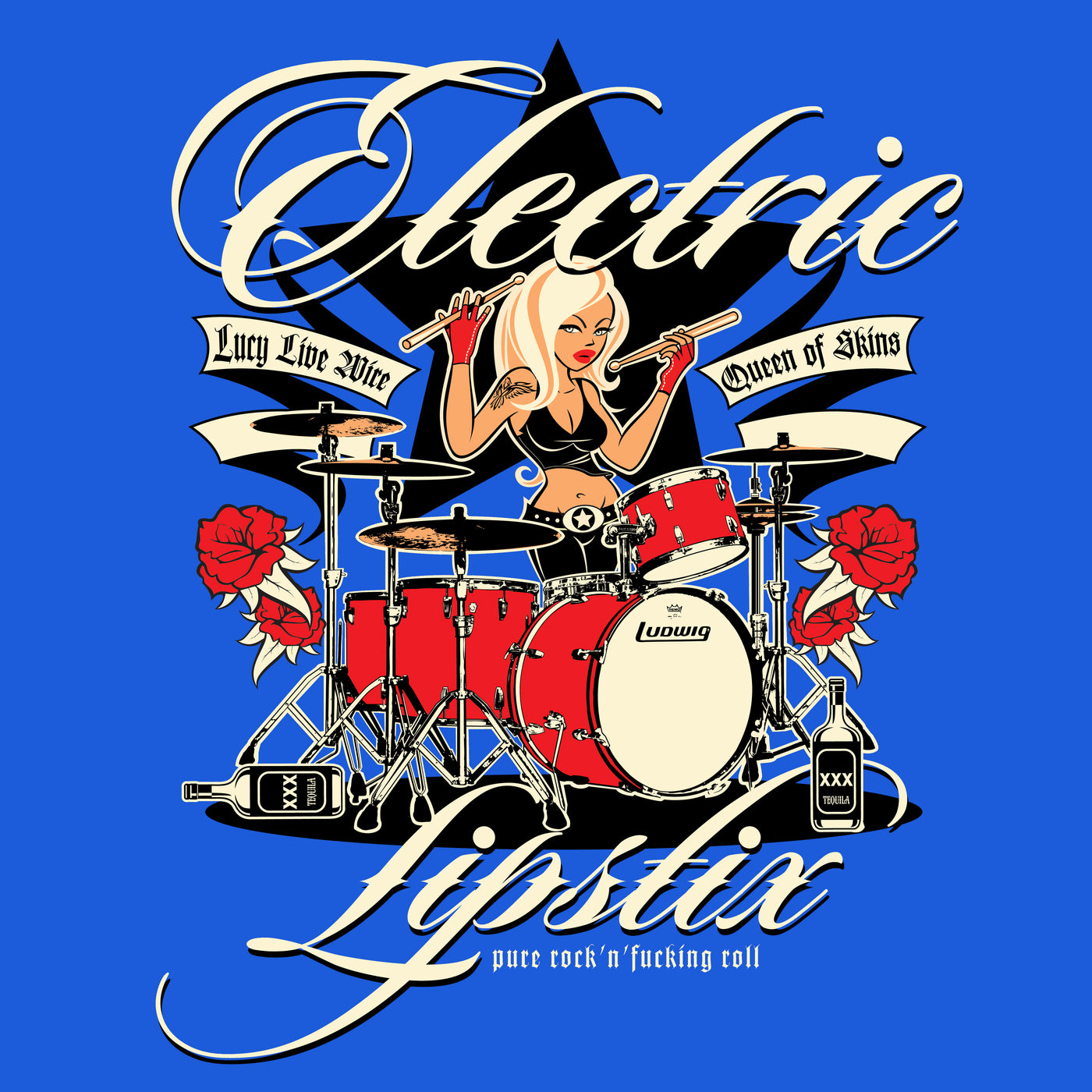 Electric Lipstix - vintage - Fem
