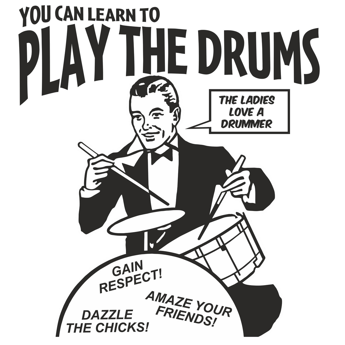 Learn To Play The Drums - Fem
