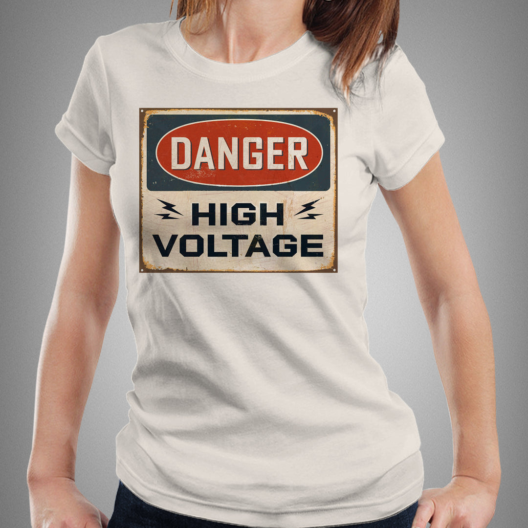 DANGER HIGH VOLTAGE (Female)