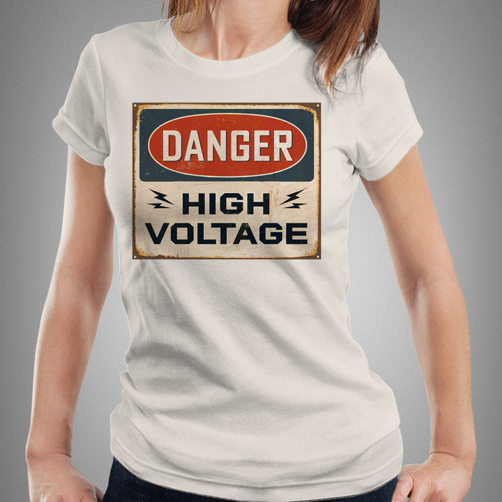 DANGER HIGH VOLTAGE (Female)