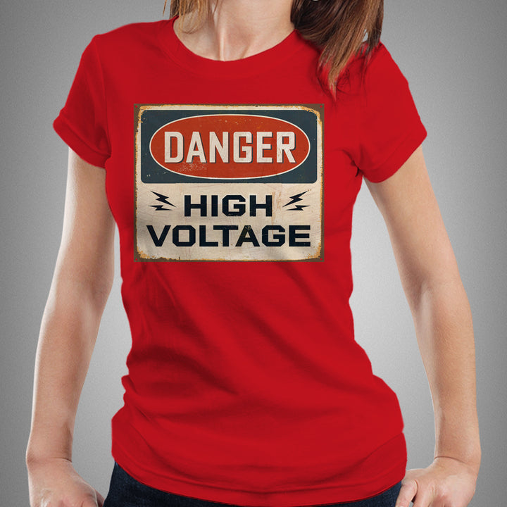 DANGER HIGH VOLTAGE (Female)