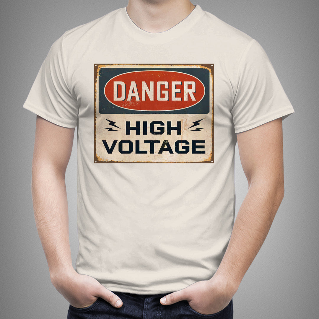 DANGER HIGH VOLTAGE (Male)