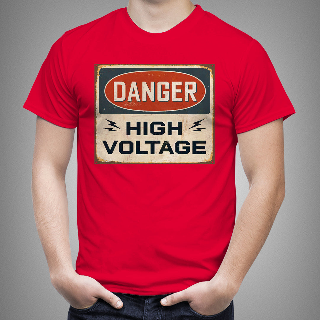 DANGER HIGH VOLTAGE (Male)
