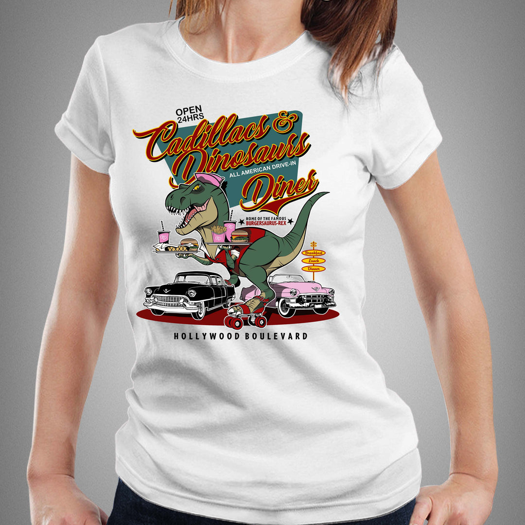 Cadillacs and Dinosaurs Diner - Fem