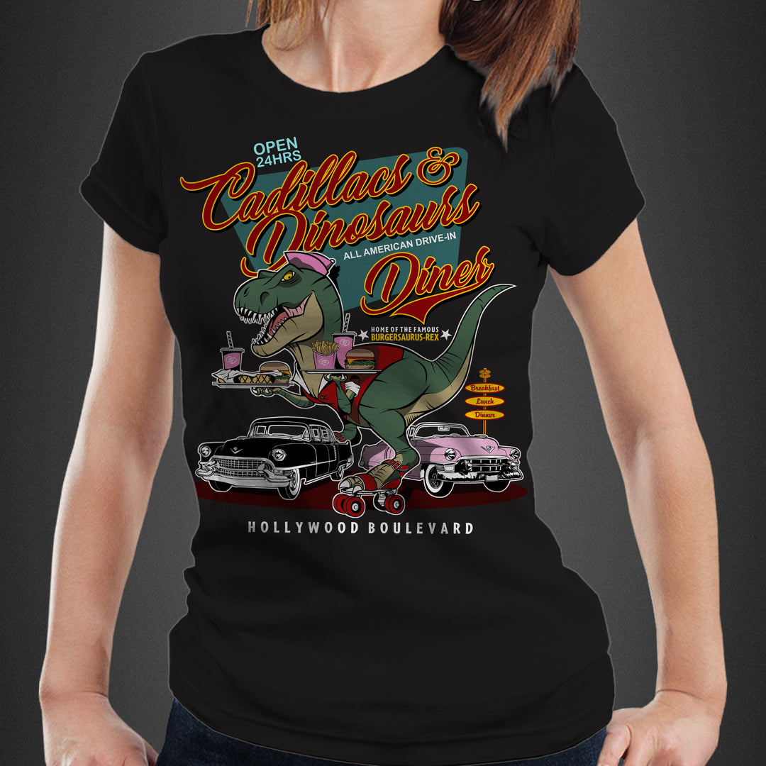 Cadillacs and Dinosaurs Diner - Fem