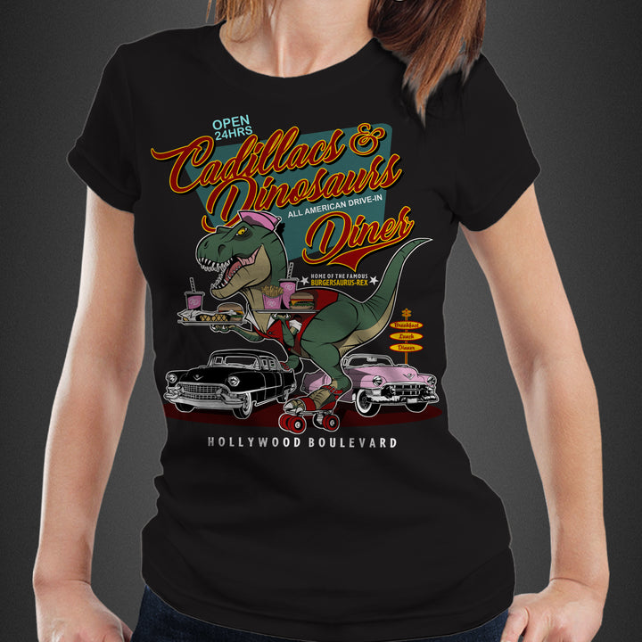 Cadillacs and Dinosaurs Diner - Fem