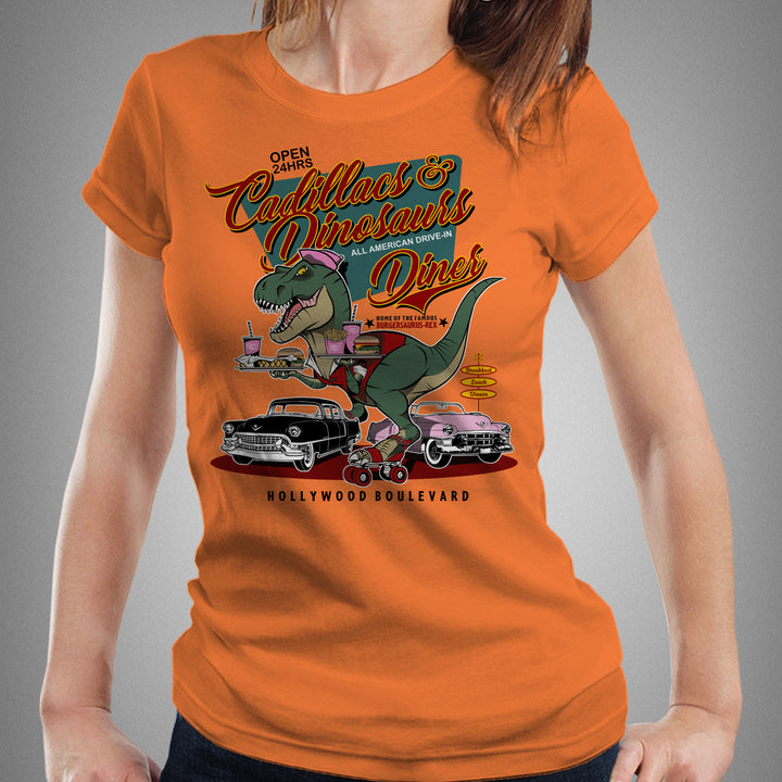 Cadillacs and Dinosaurs Diner - Fem