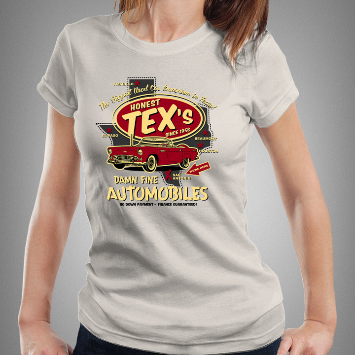 Honest Tex's Automobiles -Fem