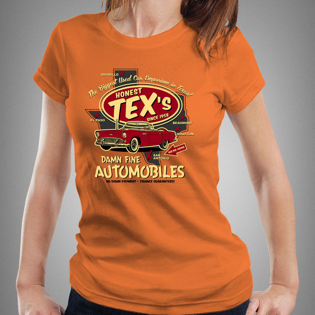 Honest Tex's Automobiles -Fem