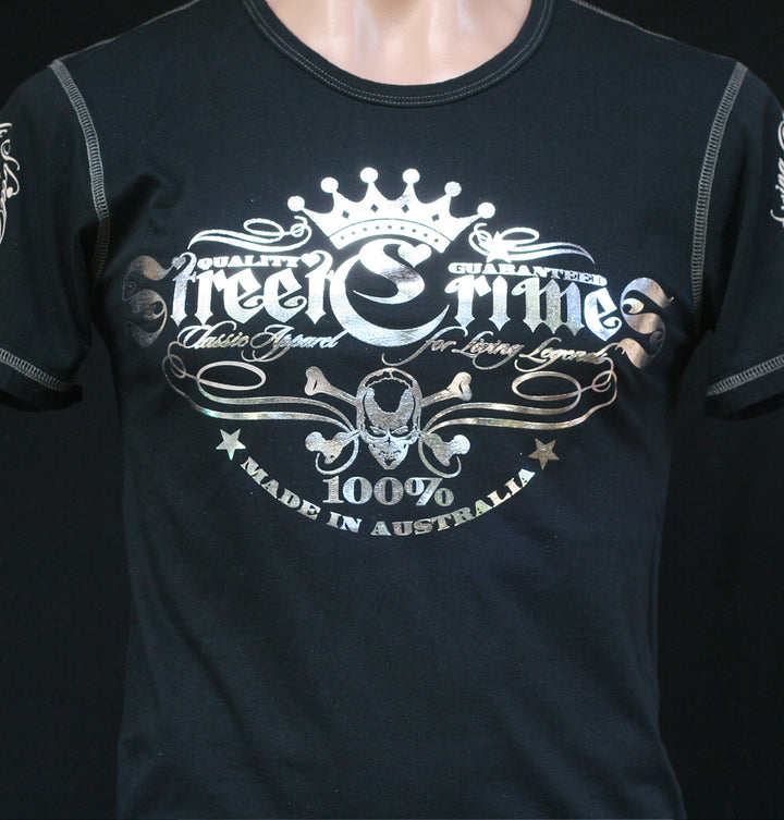 StreetCrimes Logo in foil - vintage - Unisex